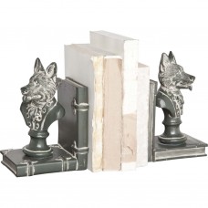 Darby Home Co Well-Dressed Wolf Bookends DRBC3099